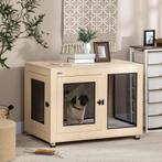 Hondenkennel - Robuust - Veiligheid - Houtkleur, Dieren en Toebehoren, Ophalen of Verzenden, Nieuw