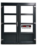 PVC Dubbele deur 150x204 & 175x204 in voorraad Zulte&Schoten, Doe-het-zelf en Bouw, Nieuw, Kunststof, Ophalen of Verzenden, 120 cm of meer