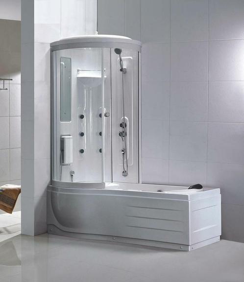 Sanifun douche-badcombinatie Jovy 1700 x 850, Doe-het-zelf en Bouw, Sanitair