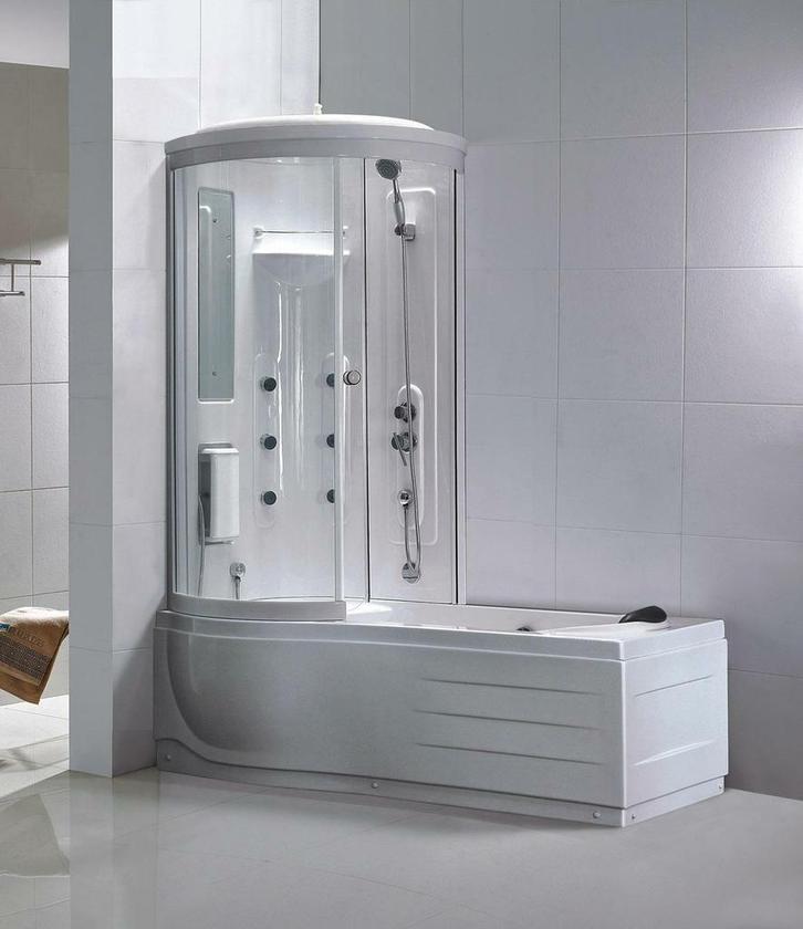 Sanifun douche-badcombinatie Jovy 1700 x 850, Doe-het-zelf en Bouw, Sanitair