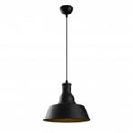 Industriële hanglamp zwart goud 31 cm | Depar, Verzenden