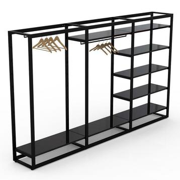 *TIP*  Bigshop kit8802 - H1850 - 3 span - zwart met zwarte, Ophalen of Verzenden