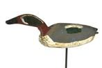Beeldje - Decoy duck for hunting (2) - Hout
