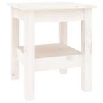 Witte Salontafel Grenen | Tweede Kansje | -46%, Huis en Inrichting, Minder dan 50 cm, Verzenden, Vierkant, Nieuw