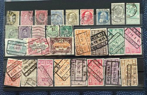 Belgique 1875/1971 - Ancienne collection comprenant des, Postzegels en Munten, Postzegels | Europa | België