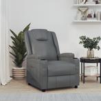 vidaXL Fauteuil inclinable Anthracite Similicuir, Verzenden, Neuf