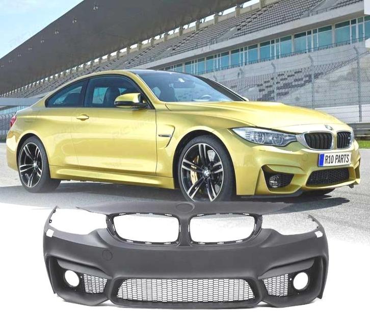 PARE-CHOCS FRONTAL BMW F32 F33 F36 LOOK M4 SRA GRILLES ANTIB, Auto-onderdelen, Carrosserie, Verzenden