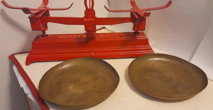 Weegschaal - IJzer, Messing, Antiek en Kunst, Antiek | Keukengerei
