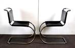 Knoll - Ludwig Mies van der Rohe - Chaise (2) - MR 10 - cuir