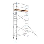 Tweedehands rolsteiger 75 x 190 x 6.2 mtr WH, Doe-het-zelf en Bouw, Steigers, Verzenden, Nieuw, Rolsteiger of Kamersteiger, 5 meter of hoger