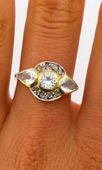 Zonder Minimumprijs - Ring - 9 kt. Geel goud, Zilver, Nieuw