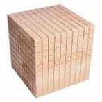 MAB 10 x 10 Kubieke deciliter hout (9x9 cm), Verzenden