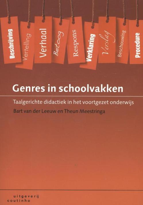 Genres in schoolvakken 9789046904336 Theun Meestringa, Boeken, Studieboeken en Cursussen, Gelezen, Verzenden