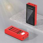100.000mAh Solar Powerbank met 4 Poorten en 3 Types, Telecommunicatie, Verzenden, Nieuw, OLOEY