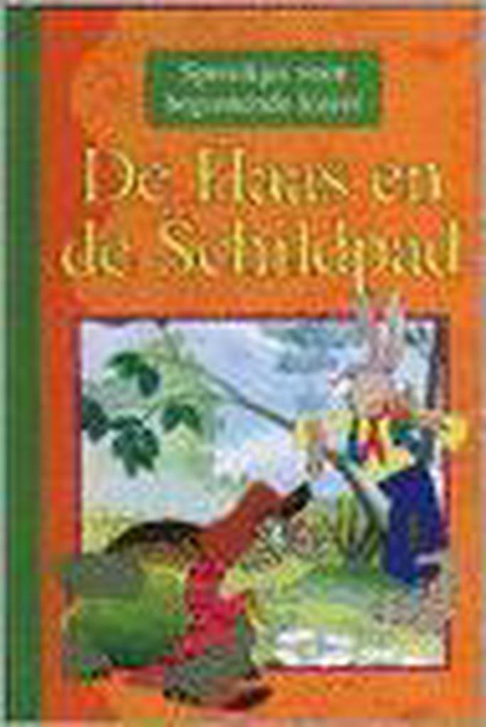 De Haas en de Schildpad / Sprookjes voor beginnende lezers, Boeken, Kinderboeken | Kleuters, Zo goed als nieuw, Verzenden