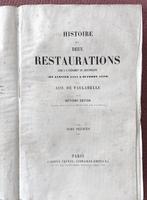 Achille de Vaulabelle - Histoire des deux Restaurations,, Antiquités & Art