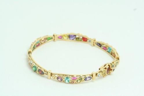 Chiampesan - Armband - DMF - 18 karaat Geel goud Toermalijn, Handtassen en Accessoires, Armbanden