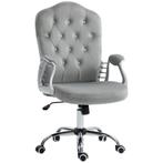 Bureaustoel - Ergodesk - Ergonomisch - Kunstleer - Grijs, Huis en Inrichting, Bureaus, Ophalen of Verzenden, Nieuw