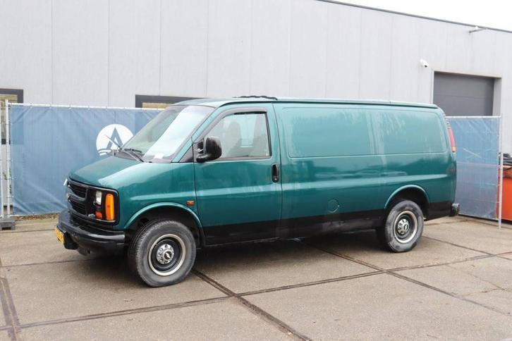 Veiling: Bestelwagen Chevrolet Chevy Van Diesel 2000, Auto's, Bestelwagens en Lichte vracht, Ophalen