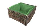 Plantenbak wilg 120x120x30 cm, Tuin en Terras, Verzenden, Nieuw