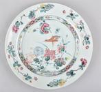 Bord - UNUSUAL CHINESE FAMILLE ROSE VERTE DECORATED WITH A