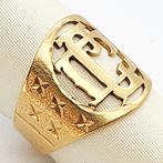 Ring - 18 karaat Geel goud, Handtassen en Accessoires, Ringen, Nieuw