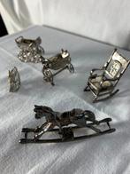 Miniatuur figuur - Objetos en miniatura  (38) - Zilver, Antiek en Kunst, Curiosa en Brocante