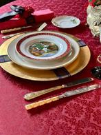 Jacquard adamascado klassiek tafelkleed voor kersttafels. -, Antiek en Kunst