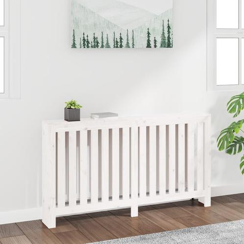 vidaXL Radiatorombouw 153x19x84 cm massief grenenhout wit, Doe-het-zelf en Bouw, Verwarming en Radiatoren, Nieuw, Verzenden