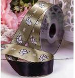 Lint Glanzend Chiq Love Peace Duiven Antique Goud 20 m, Hobby en Vrije tijd, Nieuw