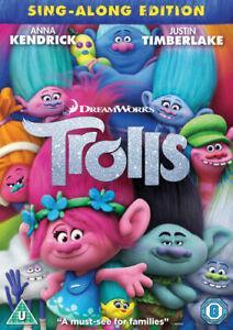 Trolls DVD (2017) Mike Mitchell cert U, Cd's en Dvd's, Dvd's | Overige Dvd's, Zo goed als nieuw, Verzenden