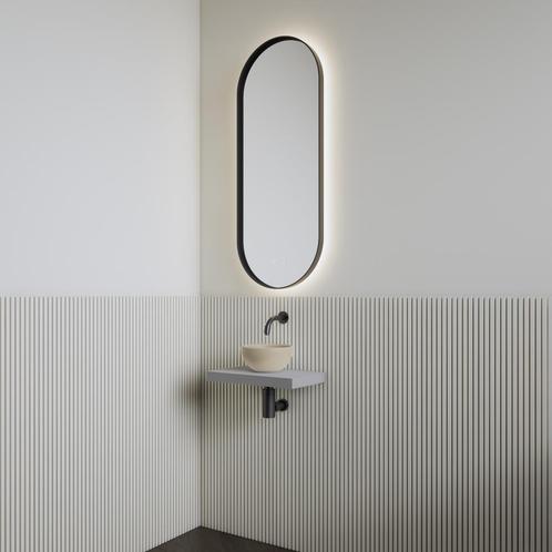 Fonteinset | BWS Leto | Planchet Agaat Grijs | Waskom, Doe-het-zelf en Bouw, Sanitair, Overige typen, Nieuw, Ophalen of Verzenden