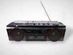 Hitachi - 3D2 Boombox Draagbare cassettespeler, Audio, Tv en Foto, Radio's, Nieuw