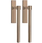 Hef/schuifdeurbeslag PIET BOON PB230PA Blind PVD licht brons, Nieuw, Overige materialen, Klink of Kruk