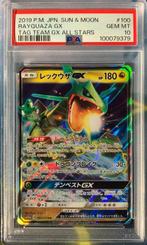 Pokémon - 1 Graded card - Rayquaza 100/173 Foil, Full art -, Hobby en Vrije tijd, Nieuw