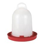 Drinkklok kippen pluimvee - kunststof-drinkbak, 5,5l voor, Nieuw