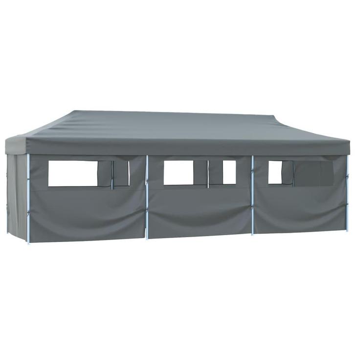 vidaXL Vouwtent pop-up met 8 zijwanden 870x291x315 cm, Tuin en Terras, Partytenten, Nieuw, Verzenden