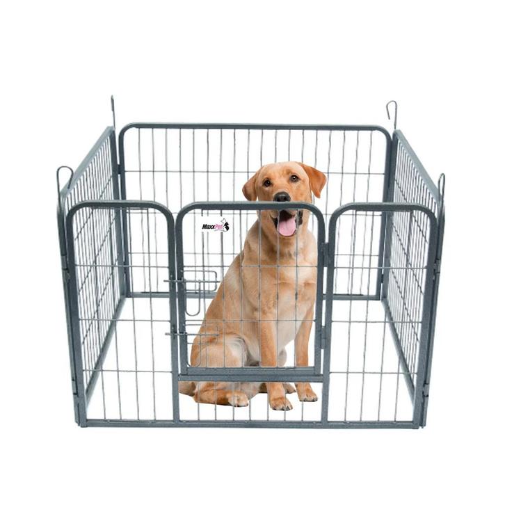MaxxPet Puppyren 79x101cm- Konijnenren - 4 kennelpanelen, Dieren en Toebehoren, Hondenbenches, Nieuw, Ophalen of Verzenden