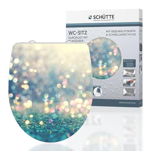 SCHÜTTE WC-Bril -toiletbril  - MAGIC LIGHT - High Gloss -, Doe-het-zelf en Bouw, Sanitair, Verzenden