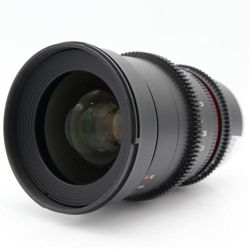 Samyang 35mm T1.5 VDSLR AS UMC II Sony FE | Tweedehands, Audio, Tv en Foto, Foto | Lenzen en Objectieven, Zo goed als nieuw, Verzenden