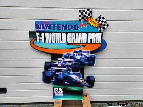 Nintendo 64 / N64 - F-1 World Grand Prix - Display - Promo -, Collections, Marques & Objets publicitaires, Envoi
