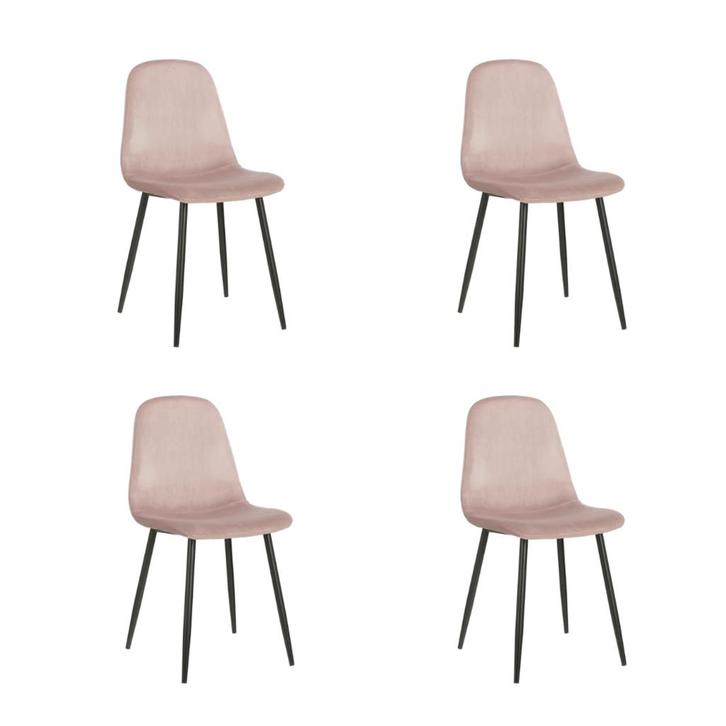 2dekans | Mica Decorations Montelli Eetkamerstoel - Set Van, Huis en Inrichting, Stoelen, Ophalen of Verzenden
