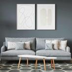 vidaXL Muurverf Grijs 16,5 x 16,5 x 16 cm Wandprint, Verzenden, Nieuw