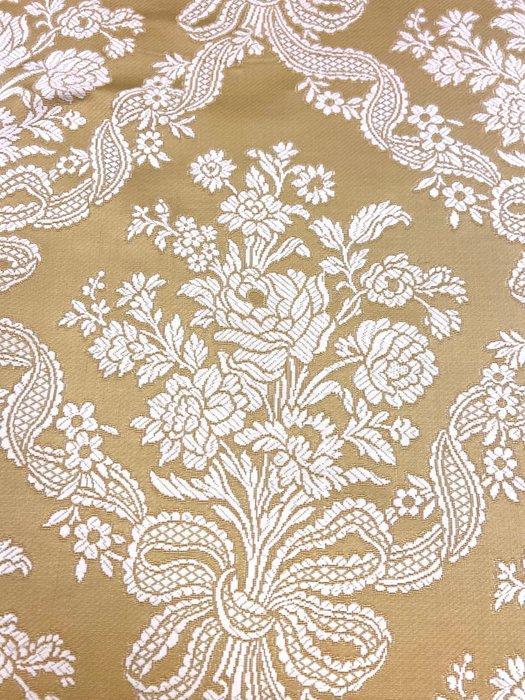 Prestigieuze jacquard-brokaatstof met een rijk gestileerd, Antiquités & Art, Tapis & Textile