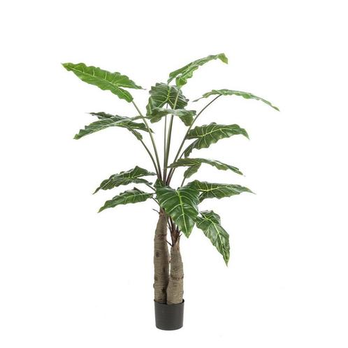 Kunstplant - Alocasia - Olifantsoor - 150 cm, Maison & Meubles, Accessoires pour la Maison | Plantes & Fleurs artificielles