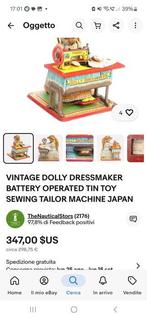 Toy Nomura - Blikken speelgoed - Dolly Dressmaker Tin Toy,