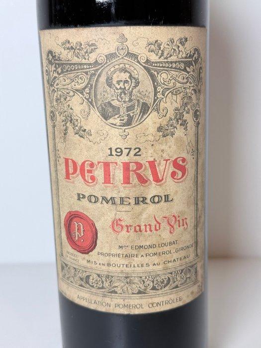1972 Petrus - Pomerol - 1 Fles (0,75 liter), Verzamelen, Wijnen