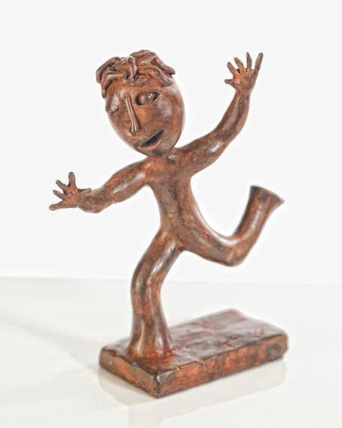 Juan García Ripollés (1932) - Chico corriendo, Antiek en Kunst, Kunst | Schilderijen | Modern