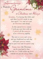 Rouwkaart herdenkingskaart remembering a wonderful grandma, Nieuw