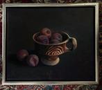 Bert van der Meer (1980) - Stilleven met Slibaardewerk en, Antiek en Kunst